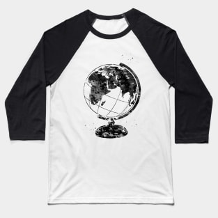 Vintage Globe Earth Baseball T-Shirt